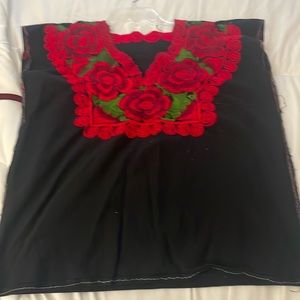 Mexican hand made blouse